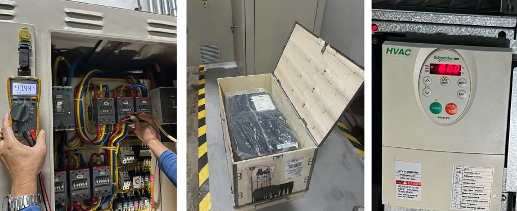 Vfd Install SAEG Projects | Automation, STP, VFD, Marine and Control Panel Deployments